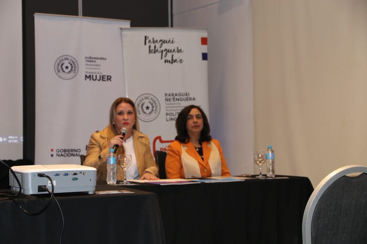 #Ahora El Ministerio de la Mujer (MinMujer), realiza un Acto de Conmemoración del Día Mundial contra la Trata, donde se realiza la presentación Presentación de la Ley 4788/12 Integral contra la Trata de Personas, traducida al Guaraní.