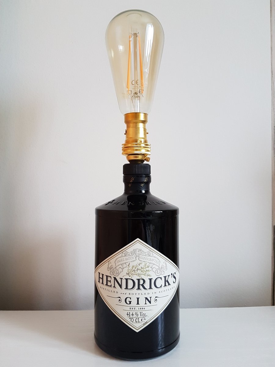 ELS_Lighting's tweet photo. Hendricks Gin Upcycled Bottle Lamp

Perfect gift for any gin lover!

#hendricks #gin #upcycled #bottlelamp https://t.co/9e90Bca1dm
