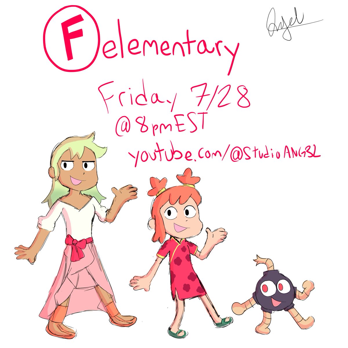 ANG3LBURRITO's tweet photo. AAAAAAAAAAAAAAAAAAAAAA #felementary #Indieanimation #animation https://t.co/hcmmNz5L0n
