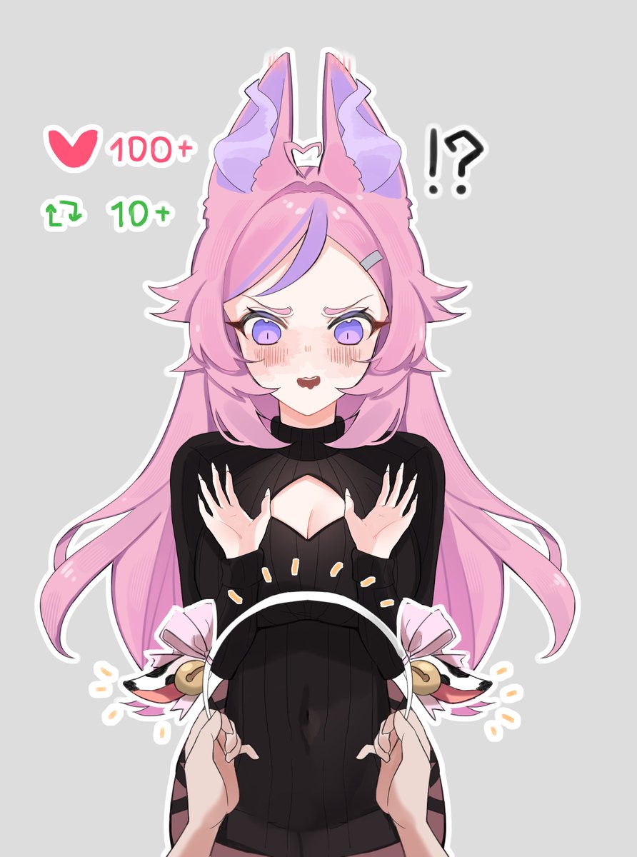 Pinkuletti's tweet photo. You all know what to do. OwO !?
#pinkulettiart https://t.co/dJJzogGG1E