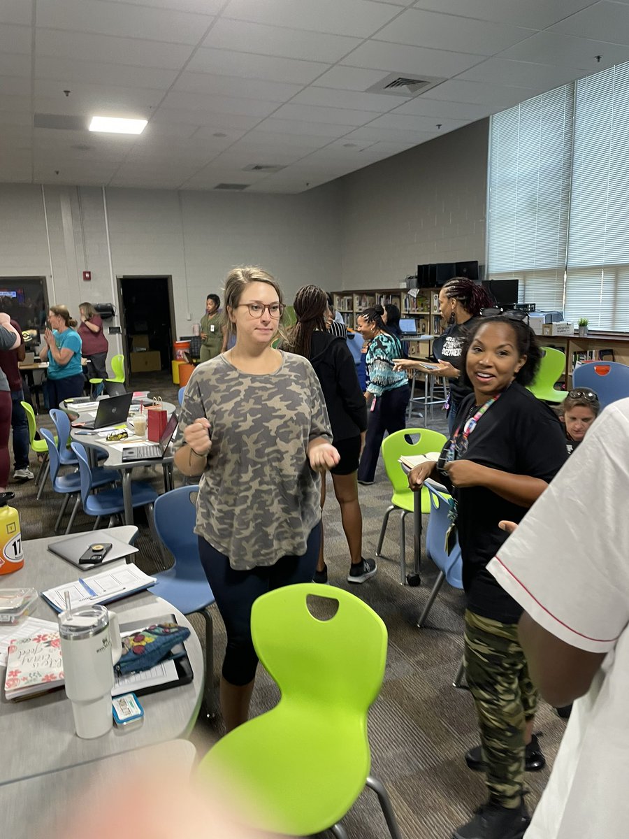 missgeezyinga's tweet photo. We love PBIS! Lol, back at it with our 2nd annual 🪨 🗞️✂️ Challenge! Our 1st recipient of the trophy… was given and everyone encouraged each other.
#PBISschool @KenyattaFred1 @mrperk101 @BethLockwood78 @AlmondCoach @SWalter_Teach who am I missing? https://t.co/QjsSmM5wMA