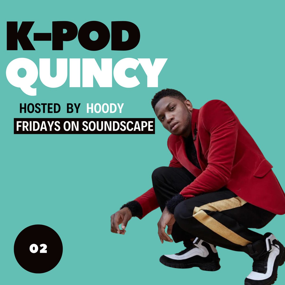 HoodyPodcast's tweet photo. Guess who we got in the building! @ixQuincyx joins us for #KPOD Episode 2 to talk about our new collaboration, what he's been up to while he was away from music (11 years, bruh) and why he's returning to the industry. Streaming on the @soundscape__ app now! https://t.co/oDBxjzKvbF