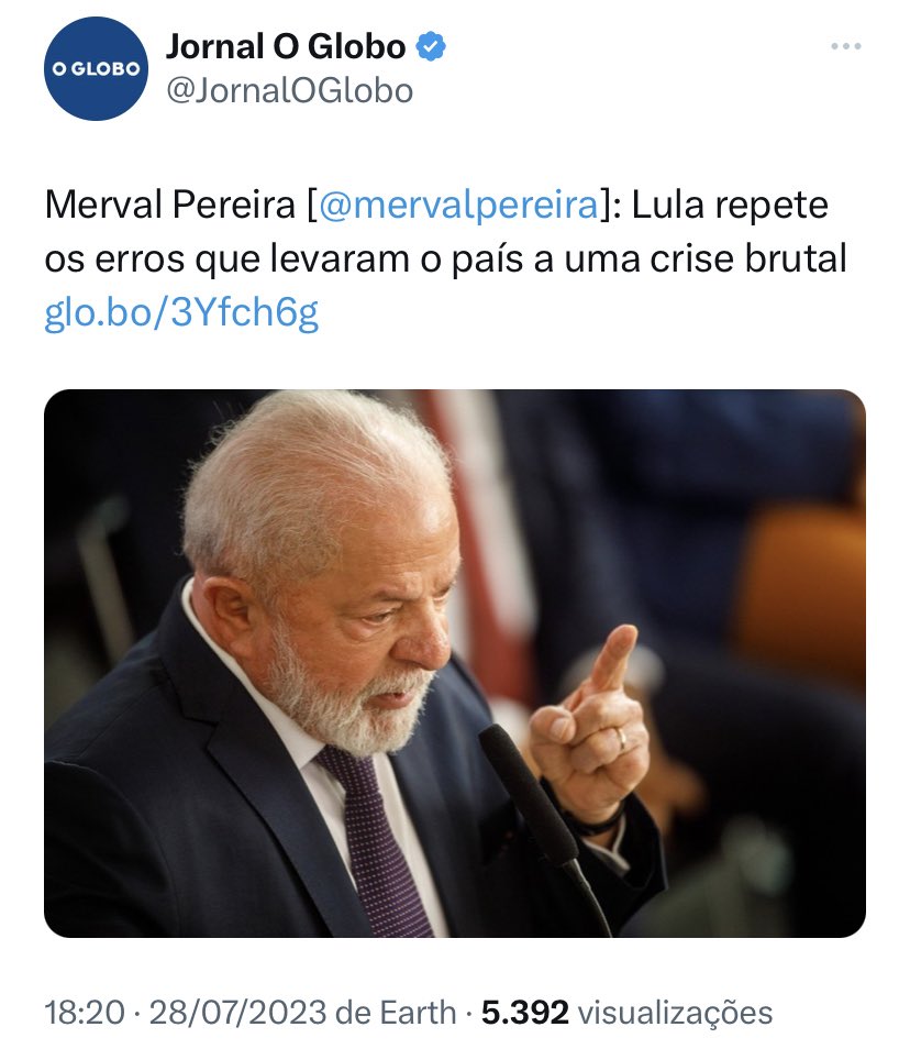 brom_elisa's tweet photo. Vamos todos fingir surpresa 😱 

Sabia exatamente quem era Lula e o que ele faria com o país.

Merval, sua digital está gravada no maior Estelionato Eleitoral de toda história brasileira. https://t.co/DbntqHFAoB