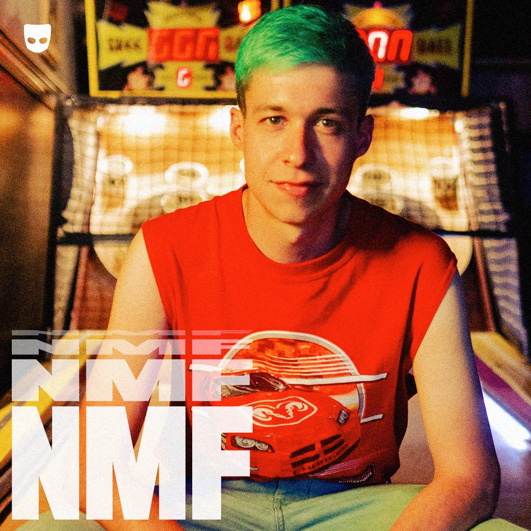 Grindr's tweet photo. "this song was my attempt at being a lil more sexy...which is VERY new for me" 🤭

chicago hyperpop artist @AlexZone is blasting y2k beats on his track "No One Has to Know," now streaming on this week's New Music Frigay 🤫

🔗: https://t.co/qHnf2XK3Kv https://t.co/v5WeYhtzXu
