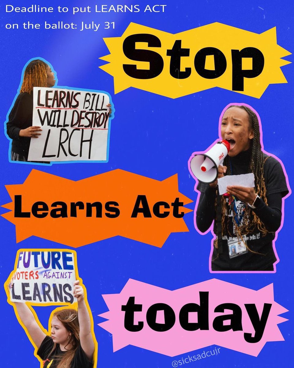 I made this to support @arkcapes efforts to put the #LearnsAct on the ballot in Nov. Full context & slides are on my IG: @sicksadcuir 
🦋 To support @arkcapes go to: saynotolearns.org/events