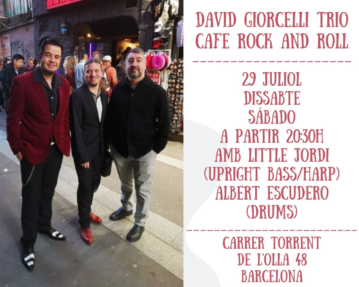 davidgiorcelli's tweet photo. Este sábado bcn https://t.co/QOczz9LxPV