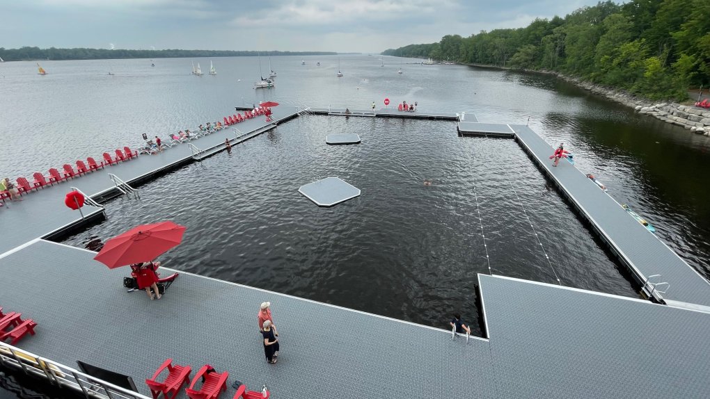Penalosa_G's tweet photo. Congrats Ottawa &amp; especially @NCC_CCN National Capital Commission for the new FREE swimming on the Ottawa River!! No need to go to Paris or Copenhagen.

Waterfronts? PUBLIC and FREE. Hear, hear Ford, let's create a magnificent Ontario Place FREE 100% Public Waterfront Park. Now!! https://t.co/5NTb4HOYiv