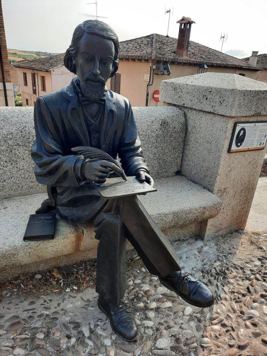 Monumento al escritor José Zorrilla en Lerma <a href="/Burgosenelmundo/">Burgos en el mundo</a>