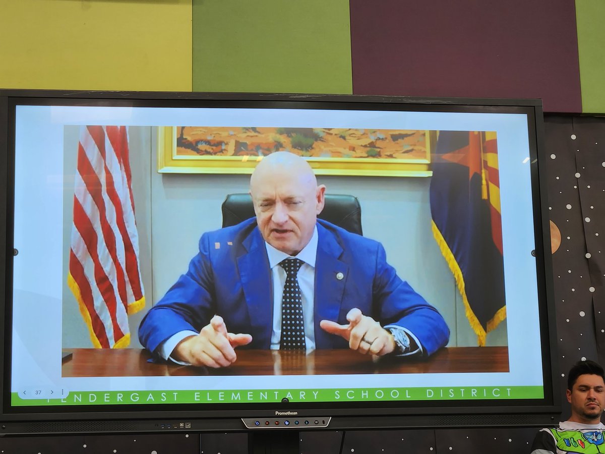 Thank you <a href="/SenMarkKelly/">Senator Mark Kelly</a> for welcoming Pendergast educators back to another school year!