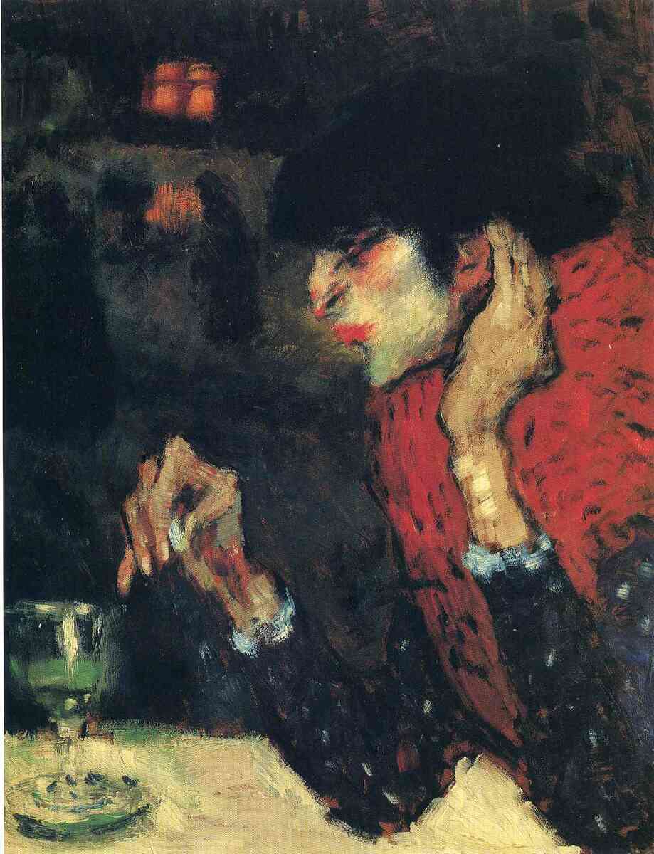 pablocubist's tweet photo. The absinthe drinker, 1901 https://t.co/O8AgSs6FmK https://t.co/rATFT8t0W6