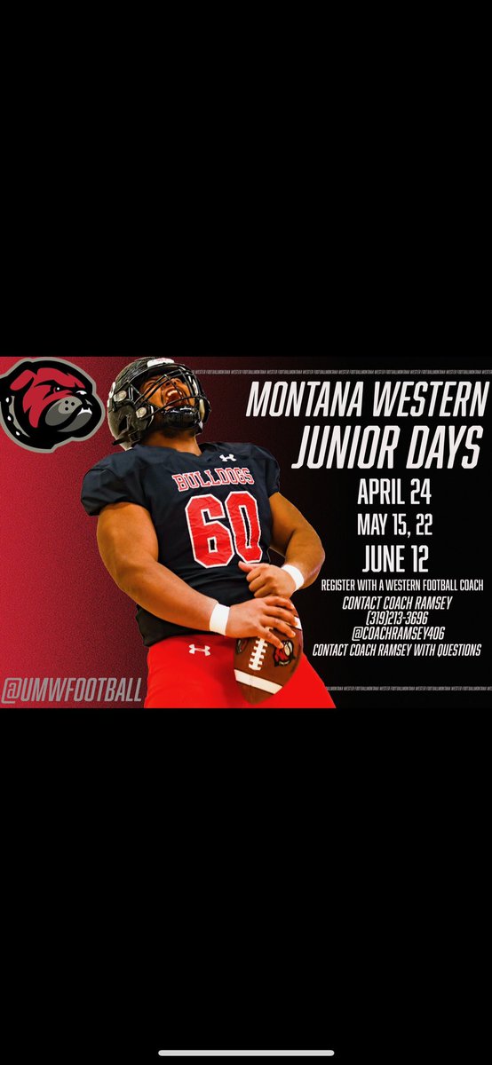 Thank you <a href="/CoachNourse_UMW/">Ryan Nourse</a> <a href="/CoachJed_UMW/">Coach Heffernan</a> Excited to get up and see the game day atmosphere!!