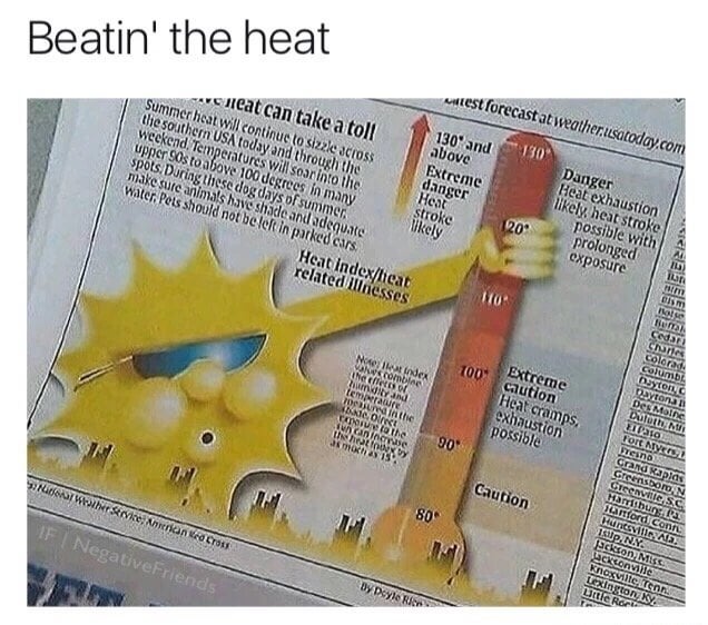 XenoIrish's tweet photo. Hot out today. https://t.co/VVxD3LLzly