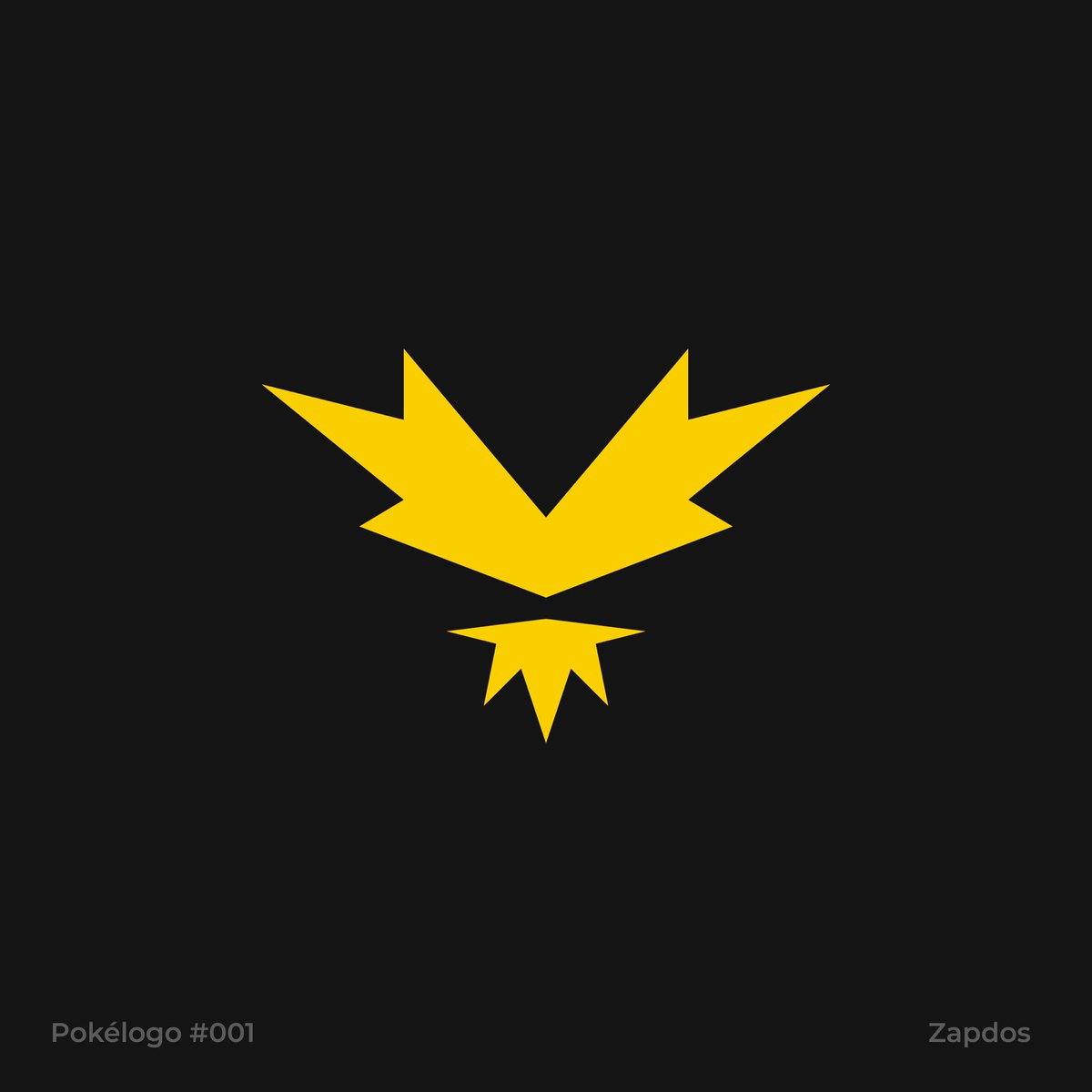 What if Zapdos had a logo? ⚡️❤️