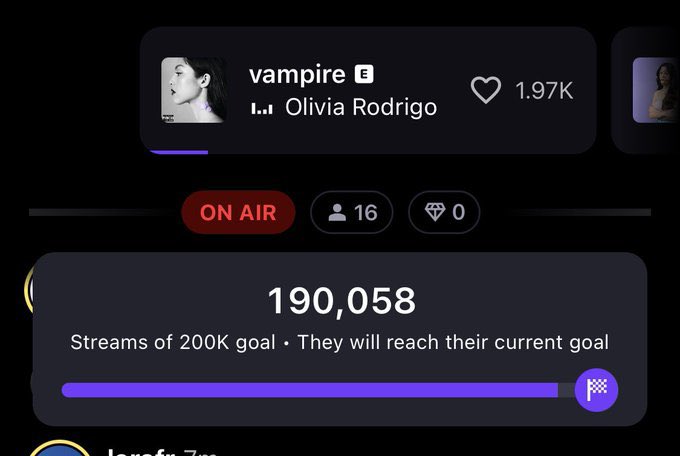 Countdown to 200K on Stationhead! #streamvampire #vampireor2