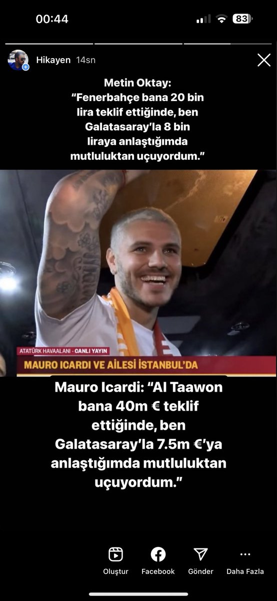 #IcardiGeliyor