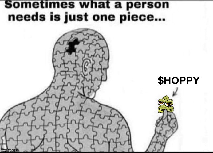Is $HOPPY what you’re missing? 🐸

#HOPPY #Memecoin