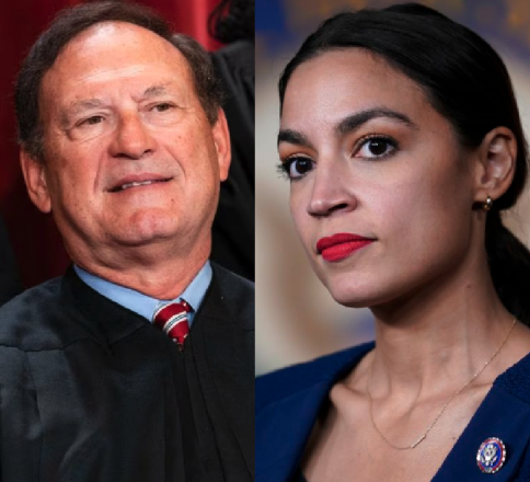 BREAKING: Alexandria Ocasio-Cortez destroys far-right Supreme Court Justice Samuel Alito after he goes full fascist and announces his belief that Congress has 'no authority' to regulate the court, meaning that he thinks the justices are America's dictators. This one starts off…