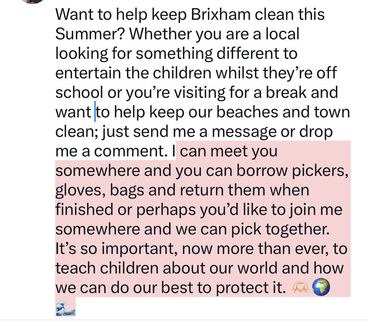 Want to help keep Brixham clean this Summer? Read on to find out how! #LoveBrixham #Brixham #Torbaydos #Litterpicking #BeachClean