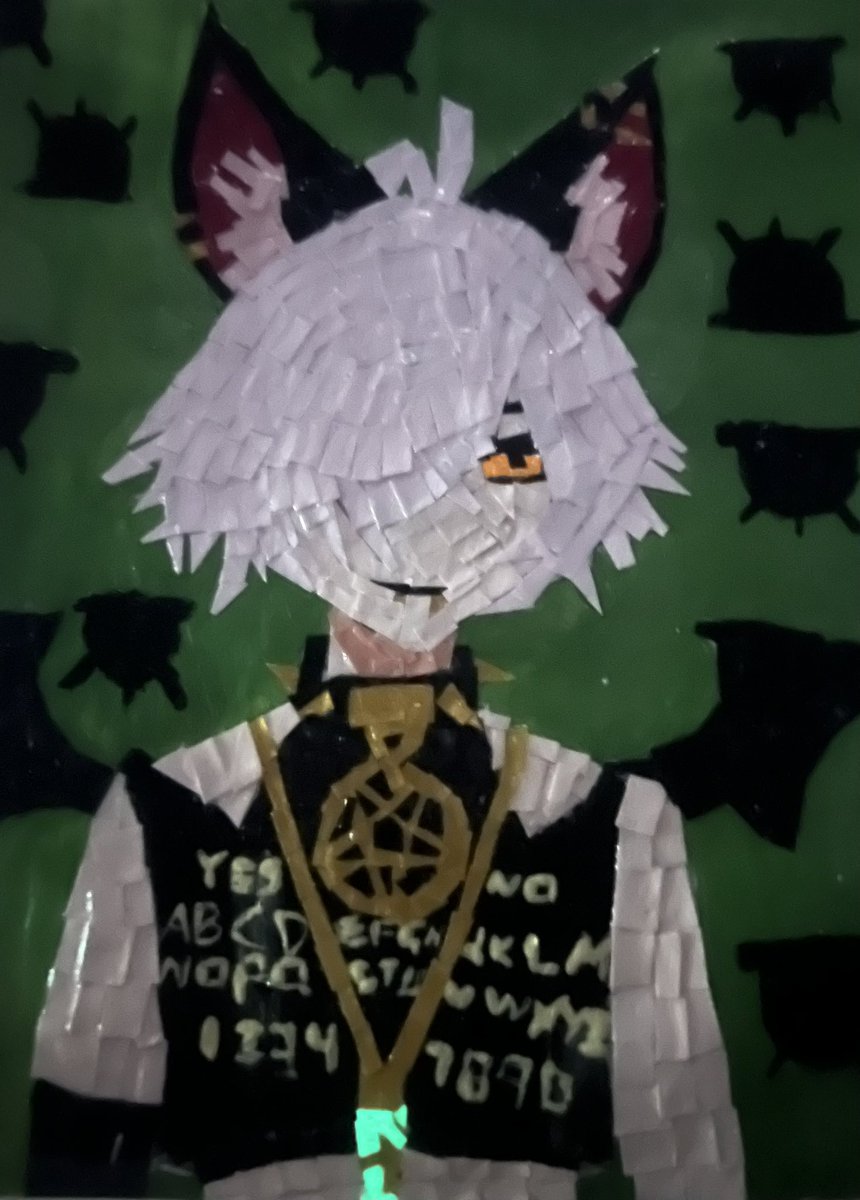 NarinsCC's tweet photo. KhazHollows Collage took 1 day #collage #vtuber #catboy #khaz https://t.co/X5WNBzup38