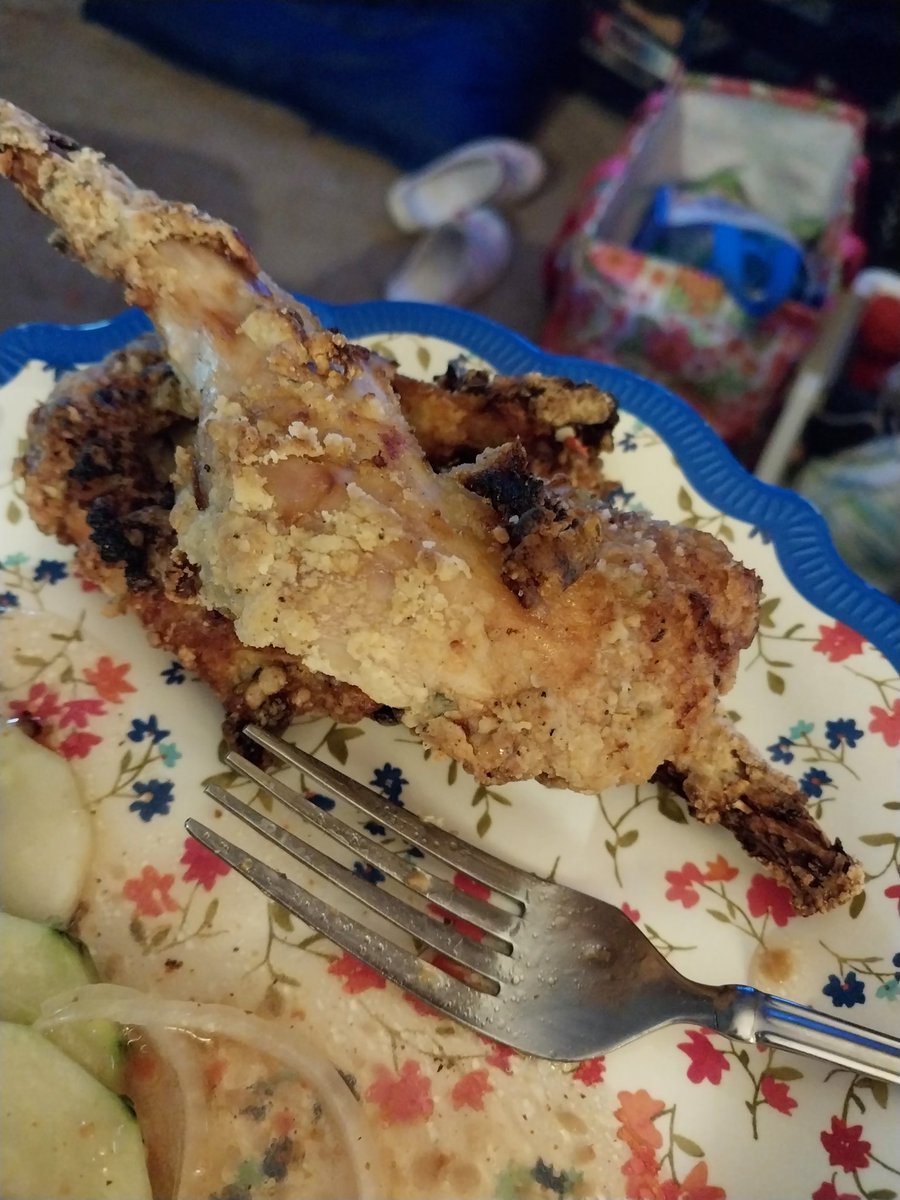 sarah_mom_wife's tweet image. We had rabbit in the crackpot last night. It was pretty good. 
#Homegrown #rabbit #rabbitry