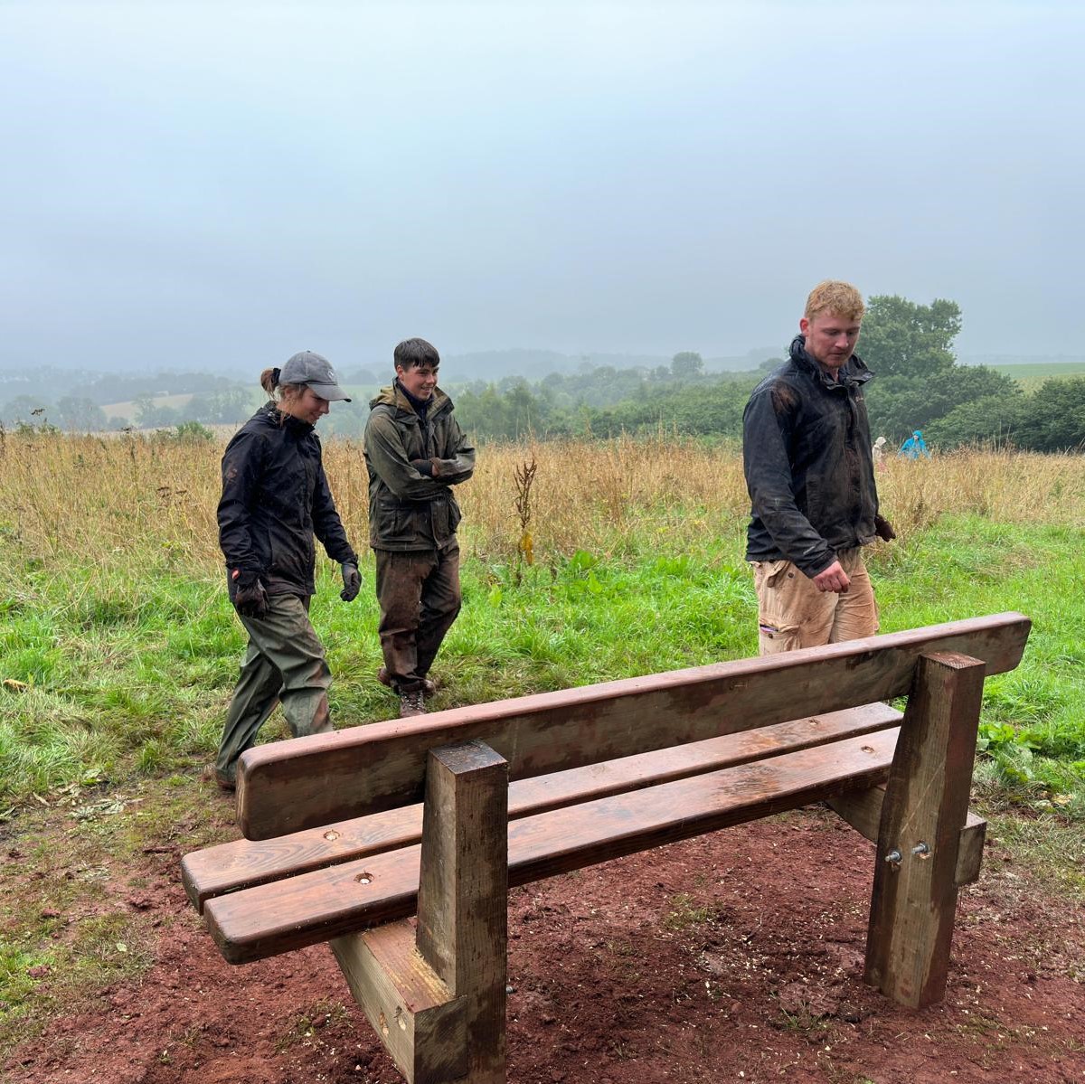 A new bench has been installed at Conqueror Wood by the ranger team. A perfect place for a quiet moment whilst taking in the view. #bench #conquerorwood #countrysiderangers