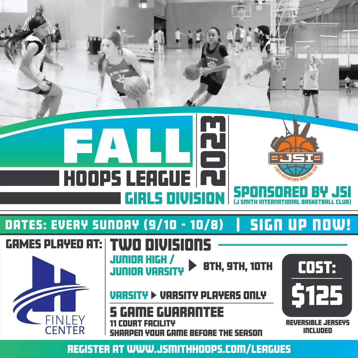 The JSI Fall League registrations have opened.  Sign up today !!! #thefallleague #hoopersonly #fallbasketball