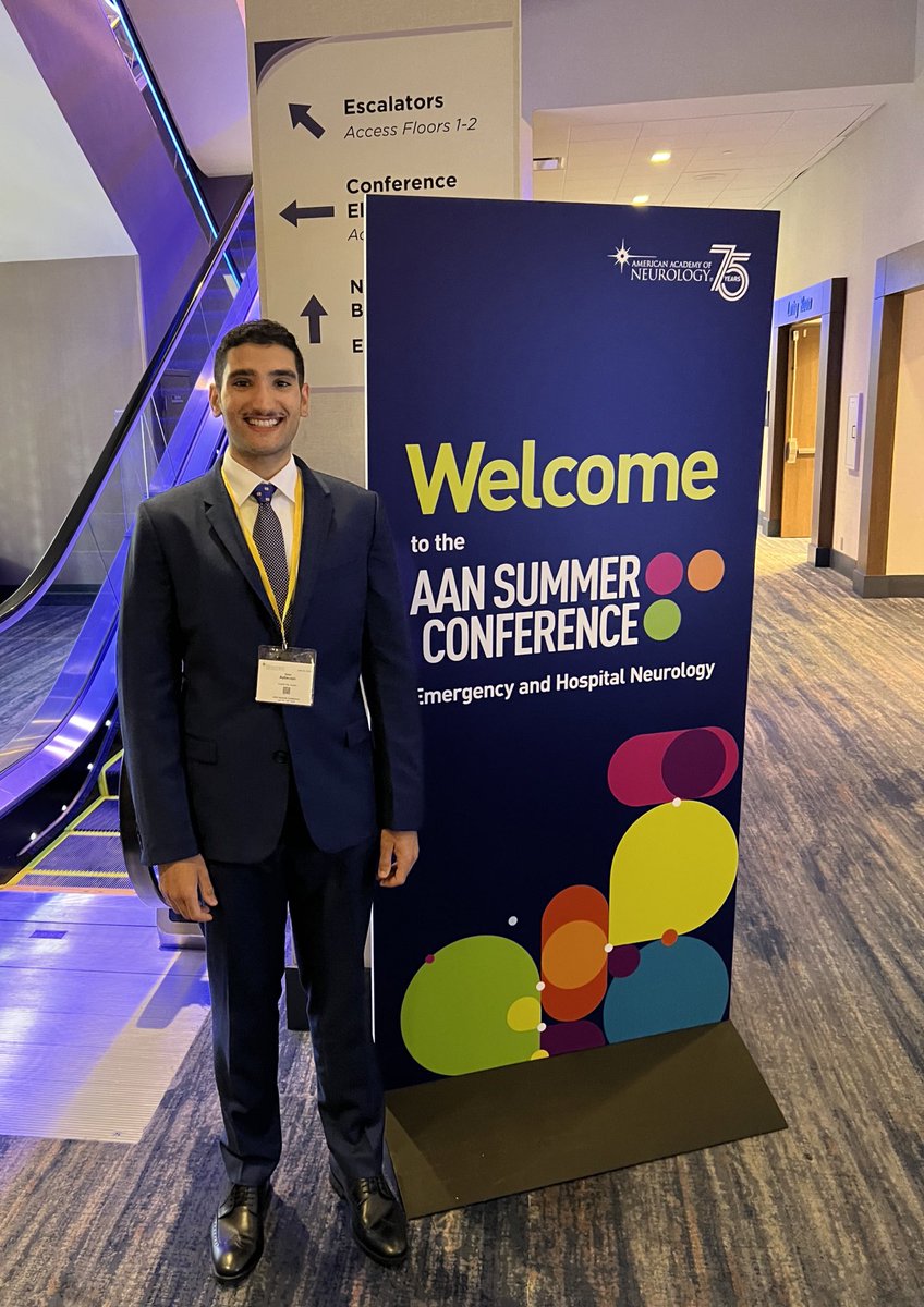 Saad (@asbeutah1) on Twitter photo Stroke breakthroughs, big trials, and exciting workshops made this AAN meeting standout!!
Some neuro pearls I found particularly interesting
med studentโs POV (a thread)
<a href="/AANmember/">American Academy of Neurology</a> ๐ง
#AANSC Stroke breakthroughs, big trials, and exciting workshops made this AAN meeting standout!!
Some neuro pearls I found particularly interesting
med studentโs POV (a thread)
<a href="/AANmember/">American Academy of Neurology</a> ๐ง
#AANSC