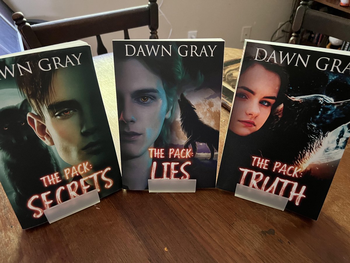 dgray3994's tweet image. If you're looking to purchase autographed paperbacks of "The Pack", send me a DM. I've got a limited quantify until my next convention. Purchased books will be mailed Monday. Unfortunately there aren't any "holds" because my next two con dates are so close. #momentocon #SPNNC