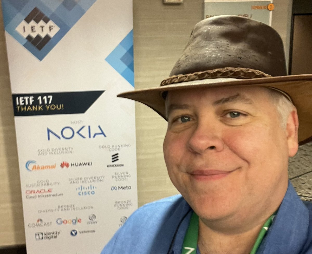 Finishing a great week at #IETF117 in San Francisco