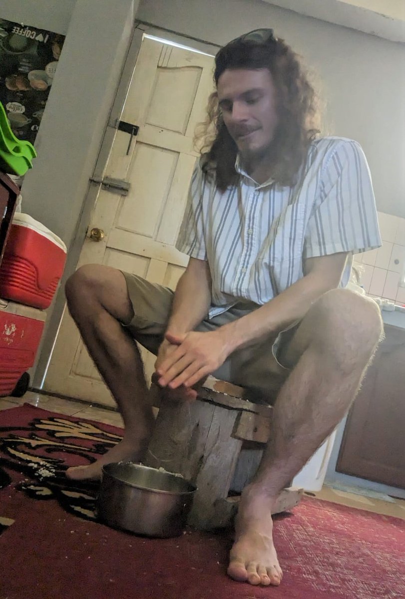 peacecorpguyana's tweet photo. Learning how to "grate coconut" is definitely a required skill. 🥥
#PeaceCorps Trainee Loker doesn't seem to need any help.
Coconut milk is a "must have" ingredient for many local dishes. #Service 🇬🇾 #PST #Guy34 #FoodFriday https://t.co/I6IEV76fbT