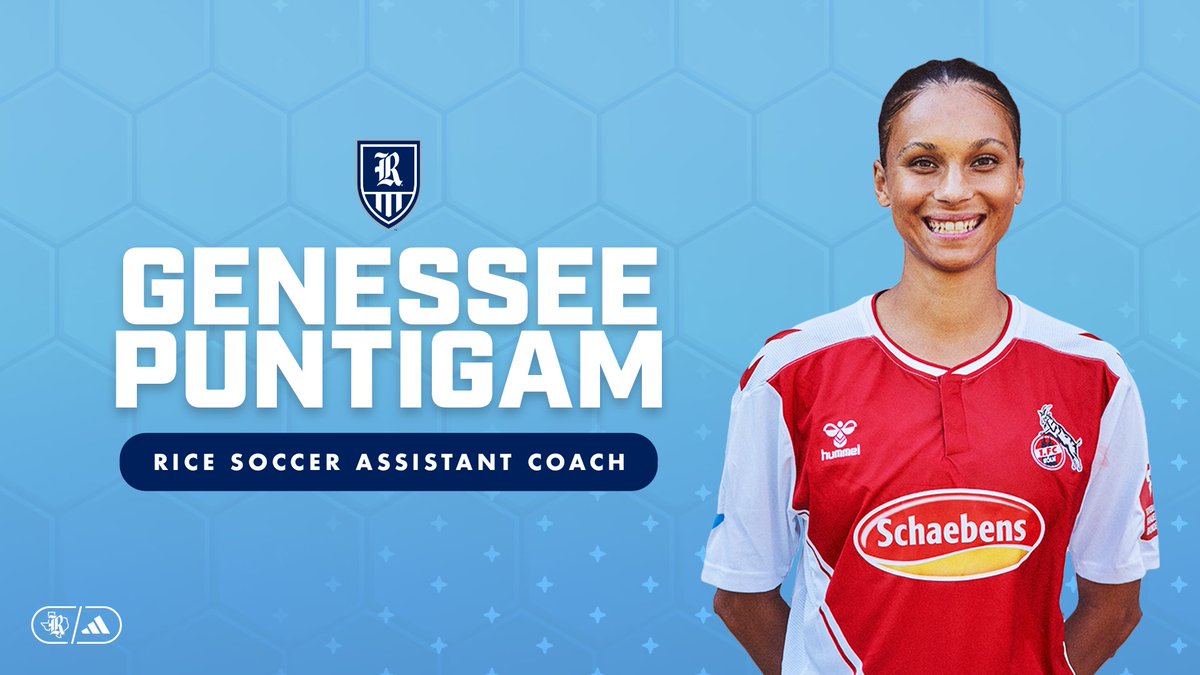 Welcome Genessee Puntigam to Rice Soccer!

📰» riceowls.co/Puntigam

#GoOwls👐 x #RFND