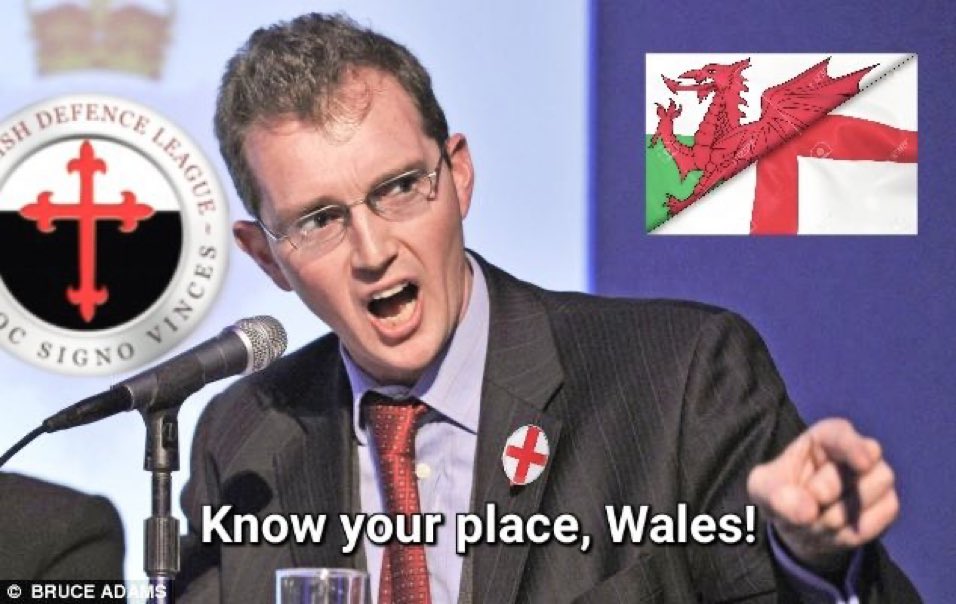 MagpieScarlet's tweet photo. This Brit Nat prick has never once in his Self serving political career ever said anything positive about Wales or Welsh people .
Always negative , always pandering to his masters in London .
These scum will always talk us down , boot them out, every last one of them ! https://t.co/Y4MdRTplDz