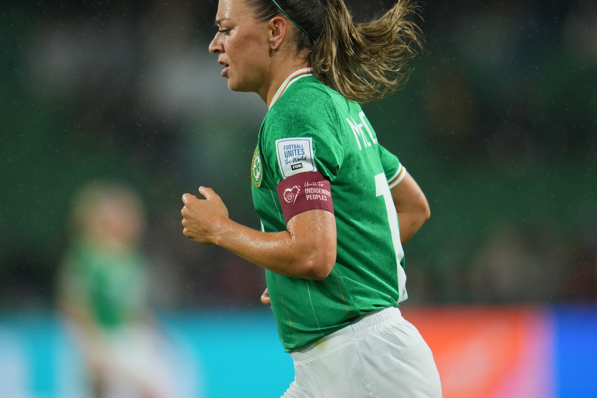 UNHumanRights's tweet photo. Let's recognize &amp; rally for indigenous rights at this 2023 Women's World Cup.

Thank you #FIFAWWC players for showing your support to this cause. @FIFAcom #HumanRights75 

@LindseyHoran, @Katie_McCabe11, @stephcatley &amp; @liawaelti https://t.co/nGQPppkyeJ
