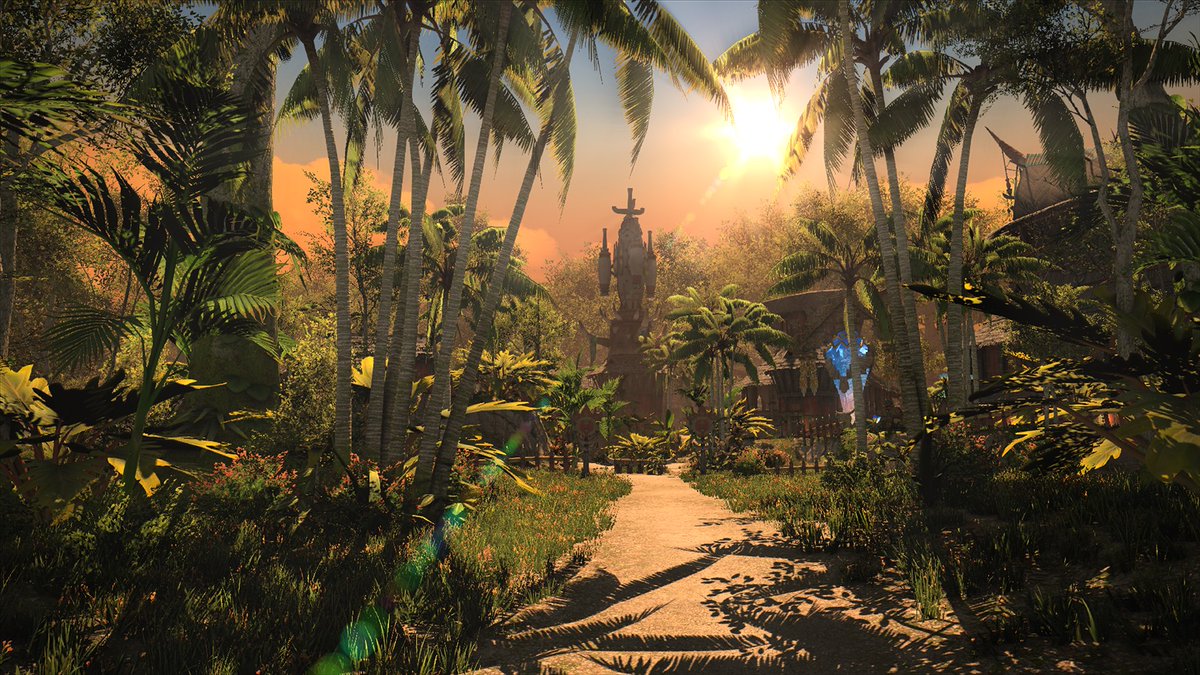 FF_XIV_EN's tweet photo. New adventures await in the forest of Yak T'el! https://t.co/2pPVRFKXyD