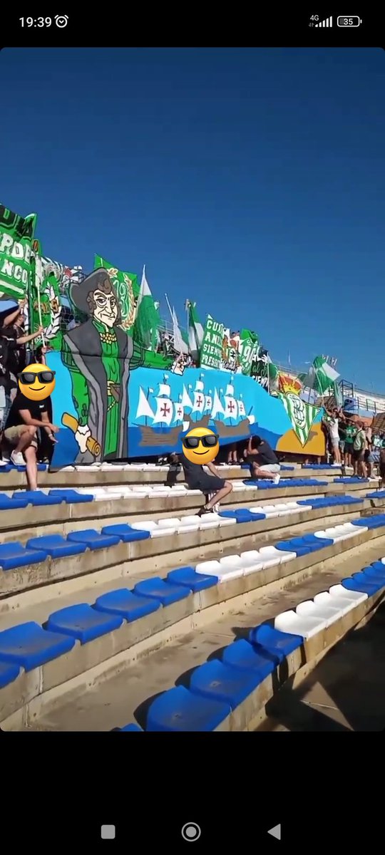 Masetita_'s tweet photo. Están locos. Han hecho un mini tifo para un amistoso. 

Sois unos grandes @GolSur1907 https://t.co/naUJZBUCMh
