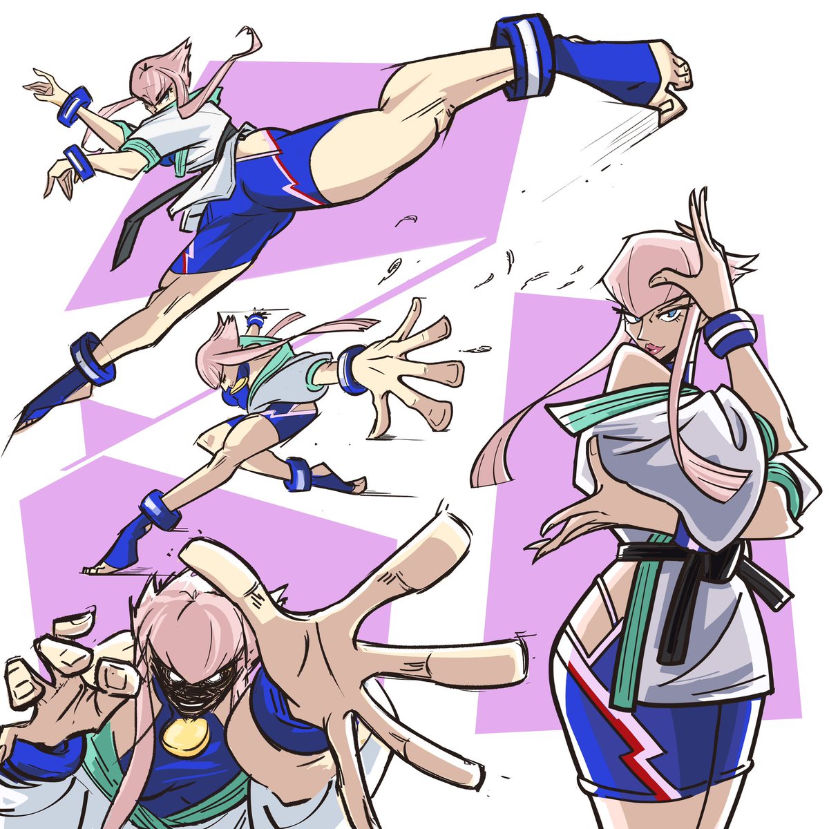 sanbaRex's tweet photo. Begin! Un deux trois, un deux trois, un deux trois!

#sf6 #sf6_manon https://t.co/ZWoaOJLD84
