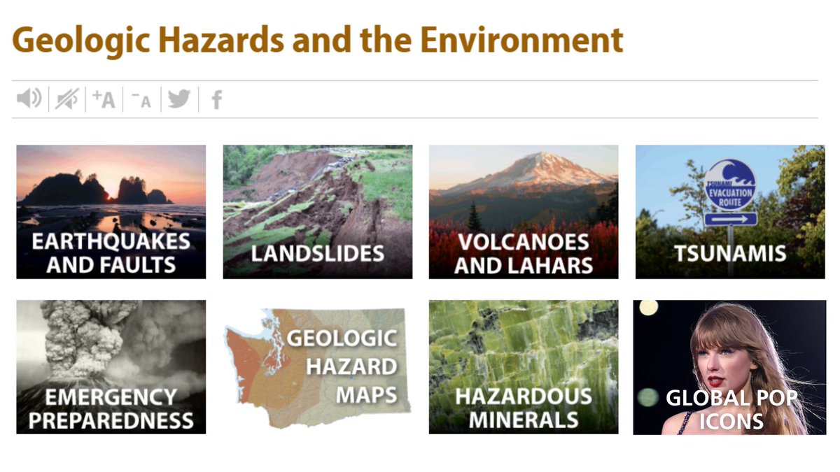 waDNR's tweet photo. Updating our hazard information thanks to this earth-shaking research conducted by our newest geologist https://t.co/NZk8Ug781Q