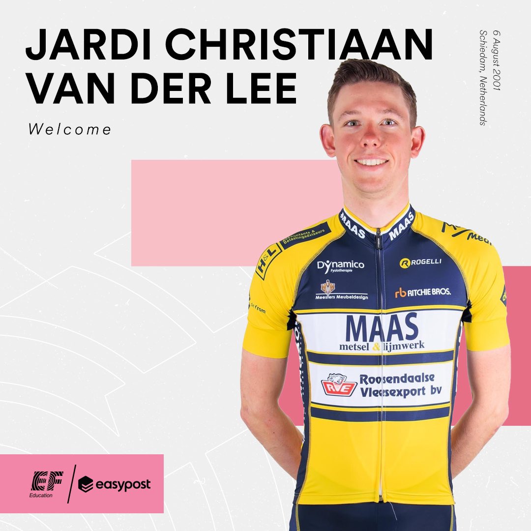 EFprocycling's tweet photo. Join us in welcoming the latest signings in our crop of young talents – Archie Ryan and Jardi Christiaan van der Lee. 💕 

We can’t wait to see what the future holds for them.

More: https://t.co/W8bSj0cwaP https://t.co/9TWiWIn02I