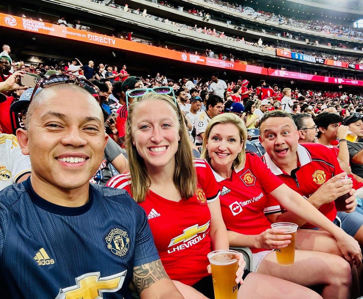 MUFCOKC's tweet photo. MUFC OKC repping in Houston for #MUTOUR23! Can’t wait to see everyone in a couple of weeks for the start of the new season!

#MUFC https://t.co/D3nyqOnXFY