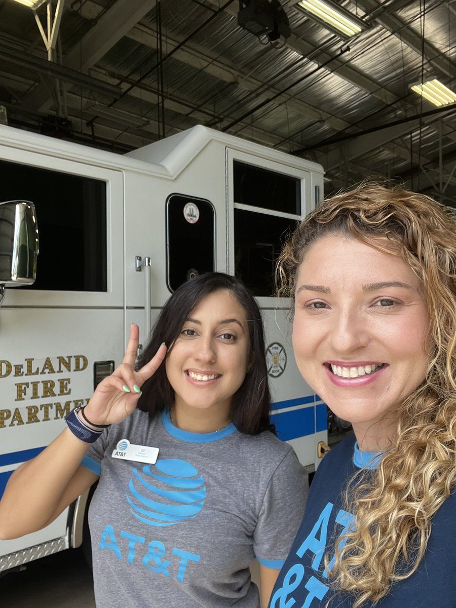 EllieDC7's tweet photo. Wonderful day to  spread our FirstNet word to our local stations !!  🚒 🚀 https://t.co/6QXfBMGZXA