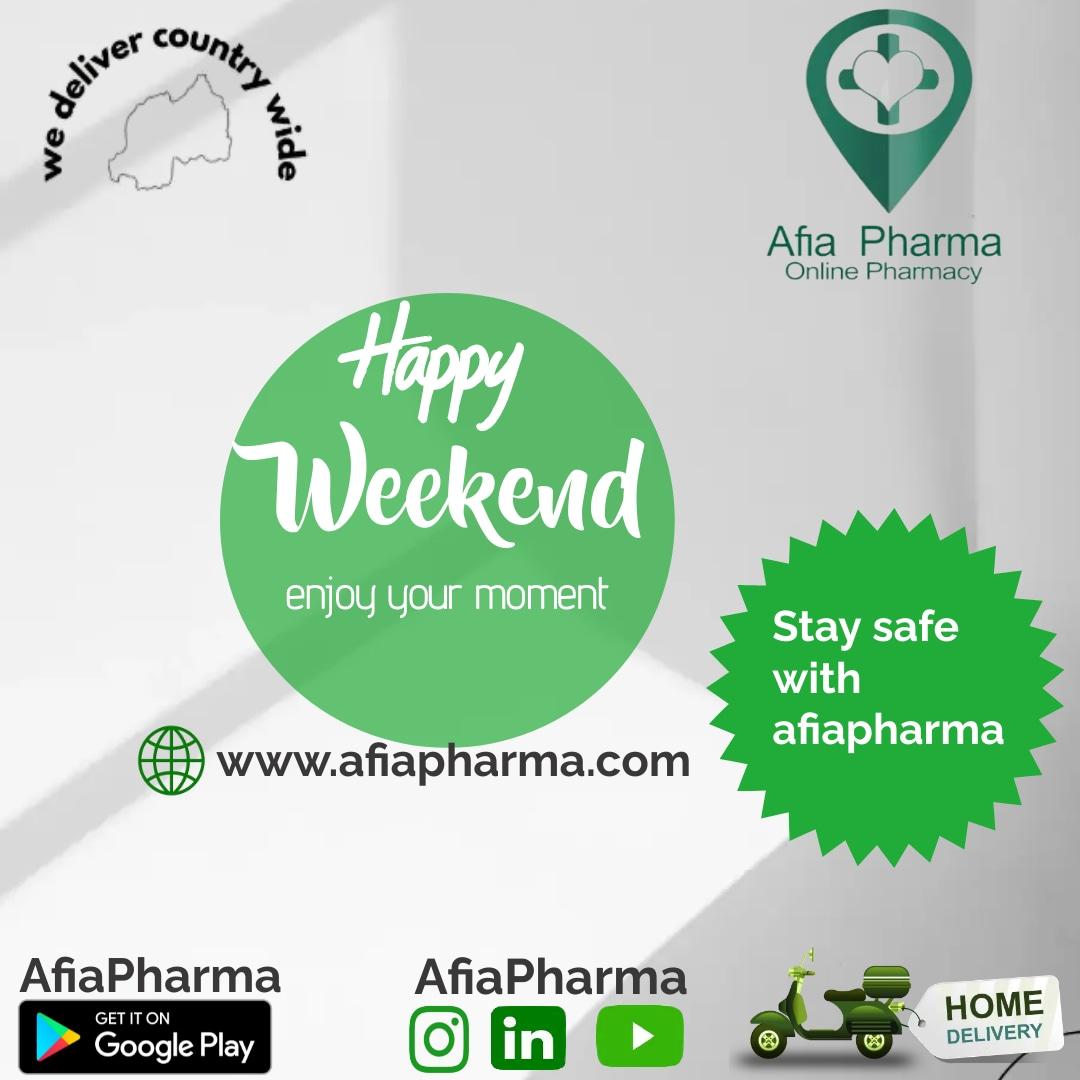 Afia pharma wishes you good weekend. Enjoy your moment. 
Reach us on Instagram :instagram.com/afiapharma.biz/
Website:afiapharma.com
Linked:linkedin.com/in/afia-pharma…