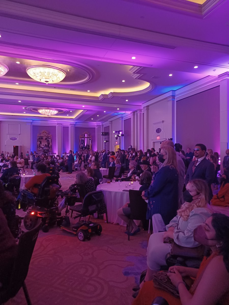 ManyFacesOfMS's tweet photo. #AAPDGala No better way to honor the Americans with Disabilities Act #ADA33 Maria Town and team for another amazing event. Help shape a future of meaningful access and keep moving the Americans with Disabilities Act (ADA) forward in the workplace, schools, and communities. https://t.co/Wd6Ewar8C3