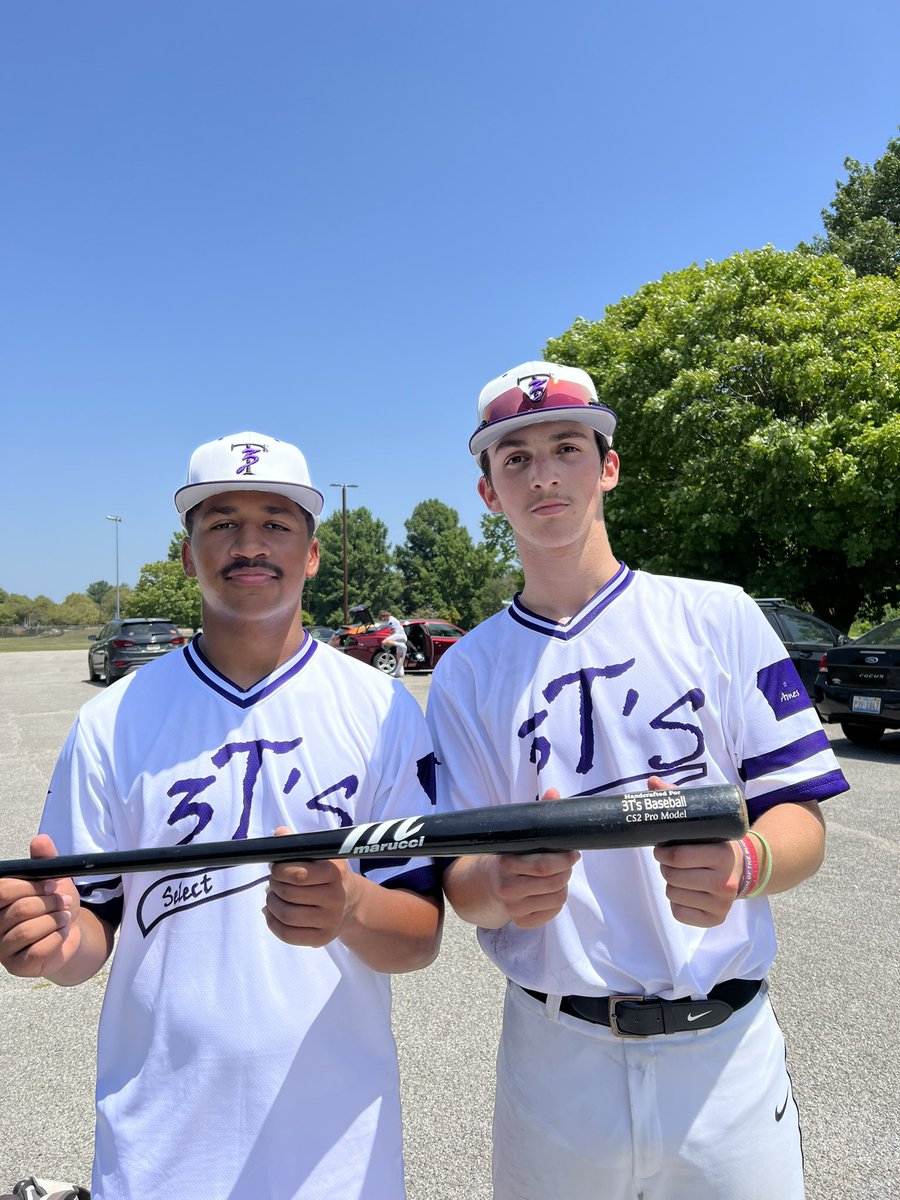 3TsBaseball's tweet photo. 3Ts 18u Team 2 wins 4-1 over GBA! Game MVPs are @Isaiahbusick5 who went CG 6Ks 0 ER and a go-ahead 2 RBI 2B and @zackturpin1 with a 3B and RBI 1B https://t.co/u5gRi39uf9