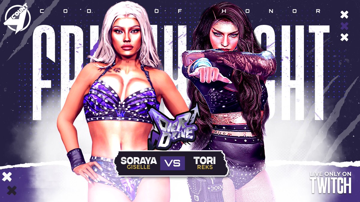 COHwrestling1's tweet photo. TONIGHT #COHOverDrive @ 6pm EST
🟣Jake Carter vs BH
💎Soraya Giselle vs Tori Reks
🟣Ricky Jelani vs Chase Owens
🟣Richie Roze vs Blounts
👽Ali Page in Action!
🟣Braddock in Action!
🤩Oliver Windsor/Brett Curtis vs Ryan Swift/Dustin Weaver
#WWE2K23
📺https://t.co/rXYN0Qt83G https://t.co/g0YjHZoZJs