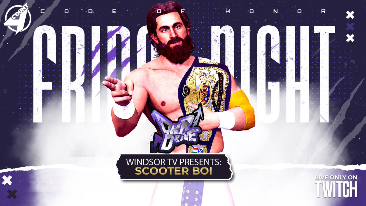 COHwrestling1's tweet photo. TONIGHT #COHOverDrive @ 6pm EST
🟣Jake Carter vs BH
💎Soraya Giselle vs Tori Reks
🟣Ricky Jelani vs Chase Owens
🟣Richie Roze vs Blounts
👽Ali Page in Action!
🟣Braddock in Action!
🤩Oliver Windsor/Brett Curtis vs Ryan Swift/Dustin Weaver
#WWE2K23
📺https://t.co/rXYN0Qt83G https://t.co/g0YjHZoZJs