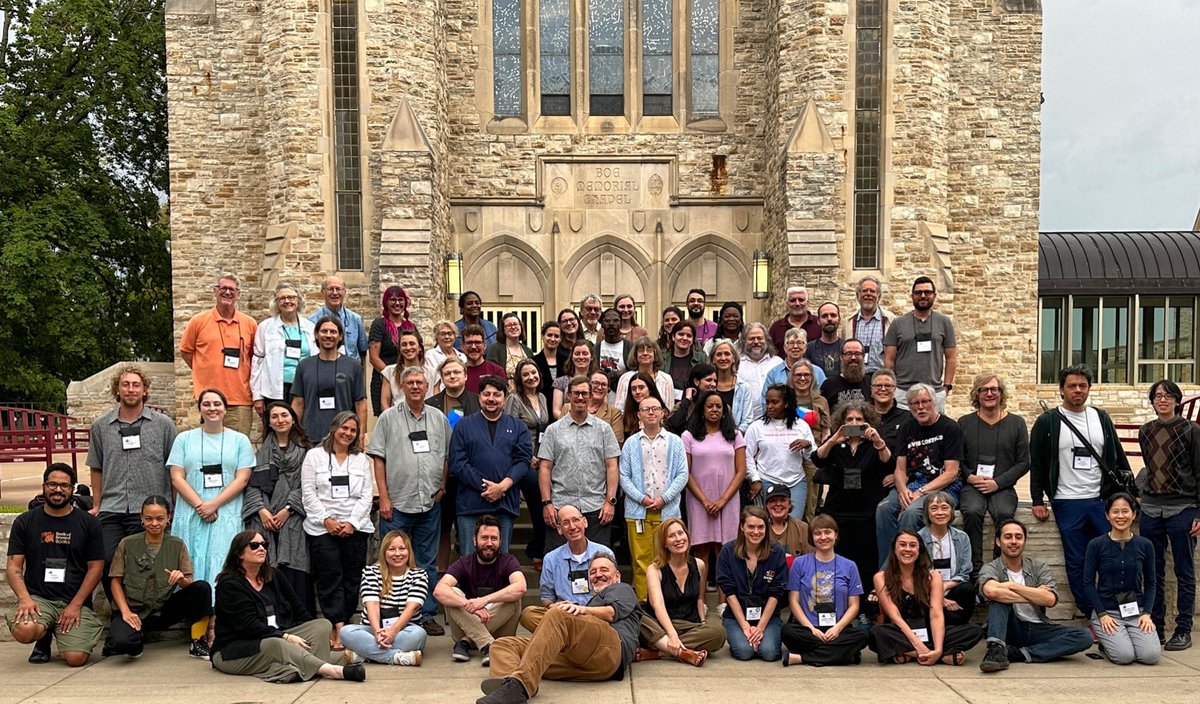 Photo of the incredible CABS-Minnesota class of 2023, featuring <a href="/lisabaskin/">Lisa Baskin</a> photographing the photographer. Cannot wait to see what these booksellers do. <a href="/BookSeminars/">CABS-Minnesota</a>