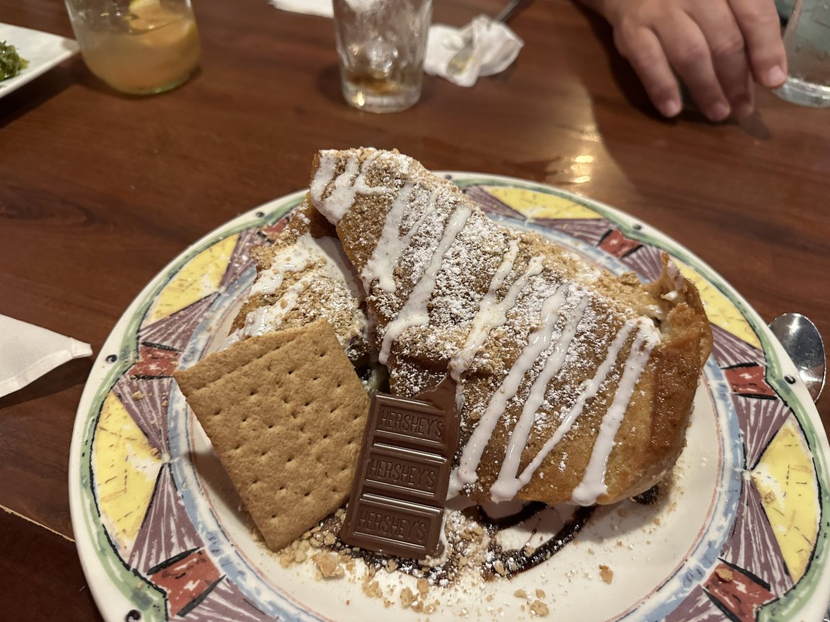 The kid decided to order the “s’more stuffed French Toast” for lunch.  It was too good not to share <a href="/MissShirleys/">Miss Shirley's Cafe</a>