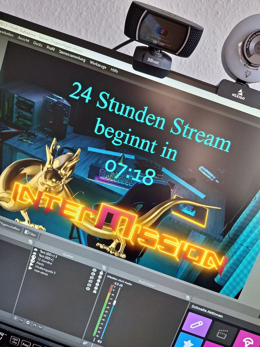 DrageonNight's tweet photo. Gleich beginnt mein erster 24 Stunden  Stream!  Bin so aufgeregt . Schaut doch gern vorbei  würde mich freuen. https://t.co/8b0LLHKt66 

#TwitchStreamers #twitchaffiliate #twitchclips #streamer #gamer https://t.co/YGUMEdKN2s