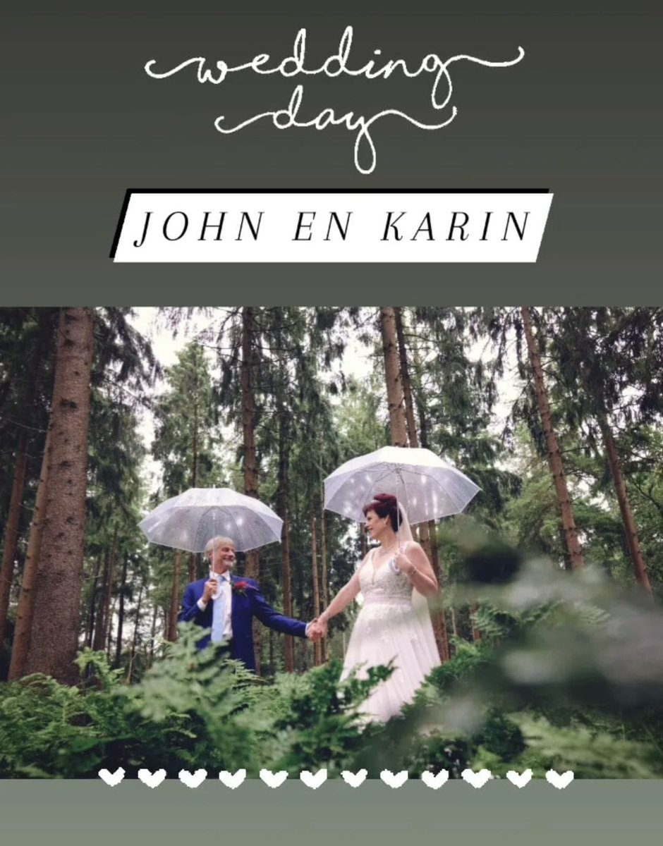 Gisteren getrouwd, wat een geweldige dag!