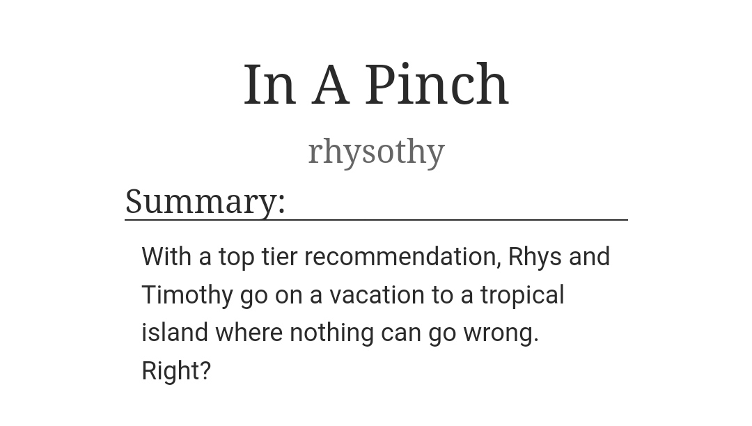 how_bad_me_be's tweet photo. #rhysothyweek day 5 - vacation abroad/(staycation)
their job is beach
https://t.co/jxlmR481PH https://t.co/GwdsodW5oH
